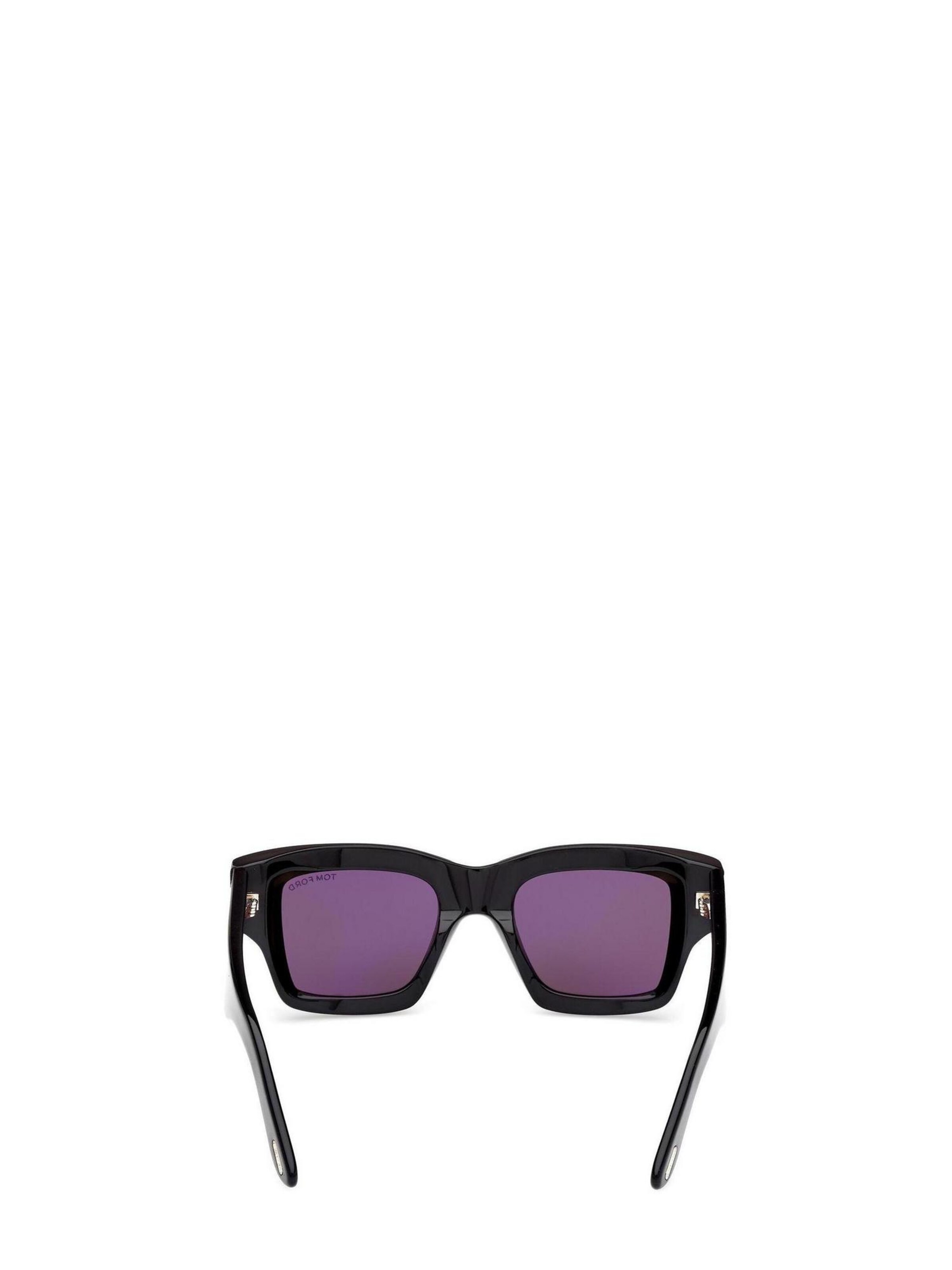 Tom Ford Zonnebril 'ILIAS FT1154 01A' in Zwart