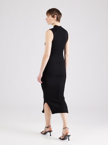 VILA Gebreide jurk 'STYLIE' in Zwart