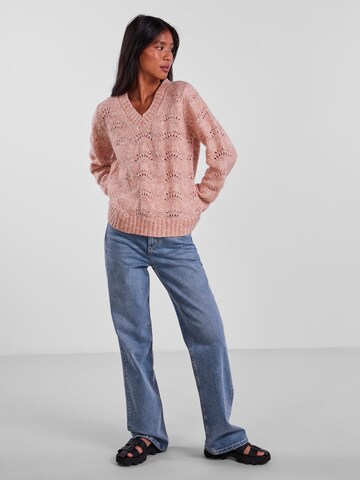 Pullover 'Bibbi' di PIECES in rosa