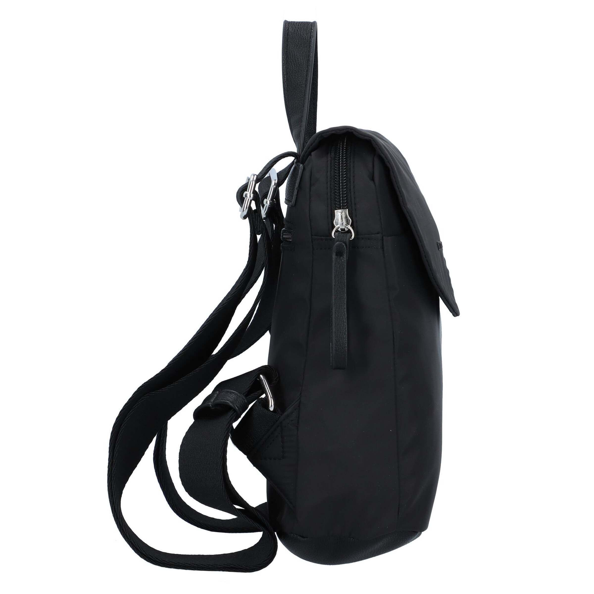 TOM TAILOR Backpack 'Sansa' in Black