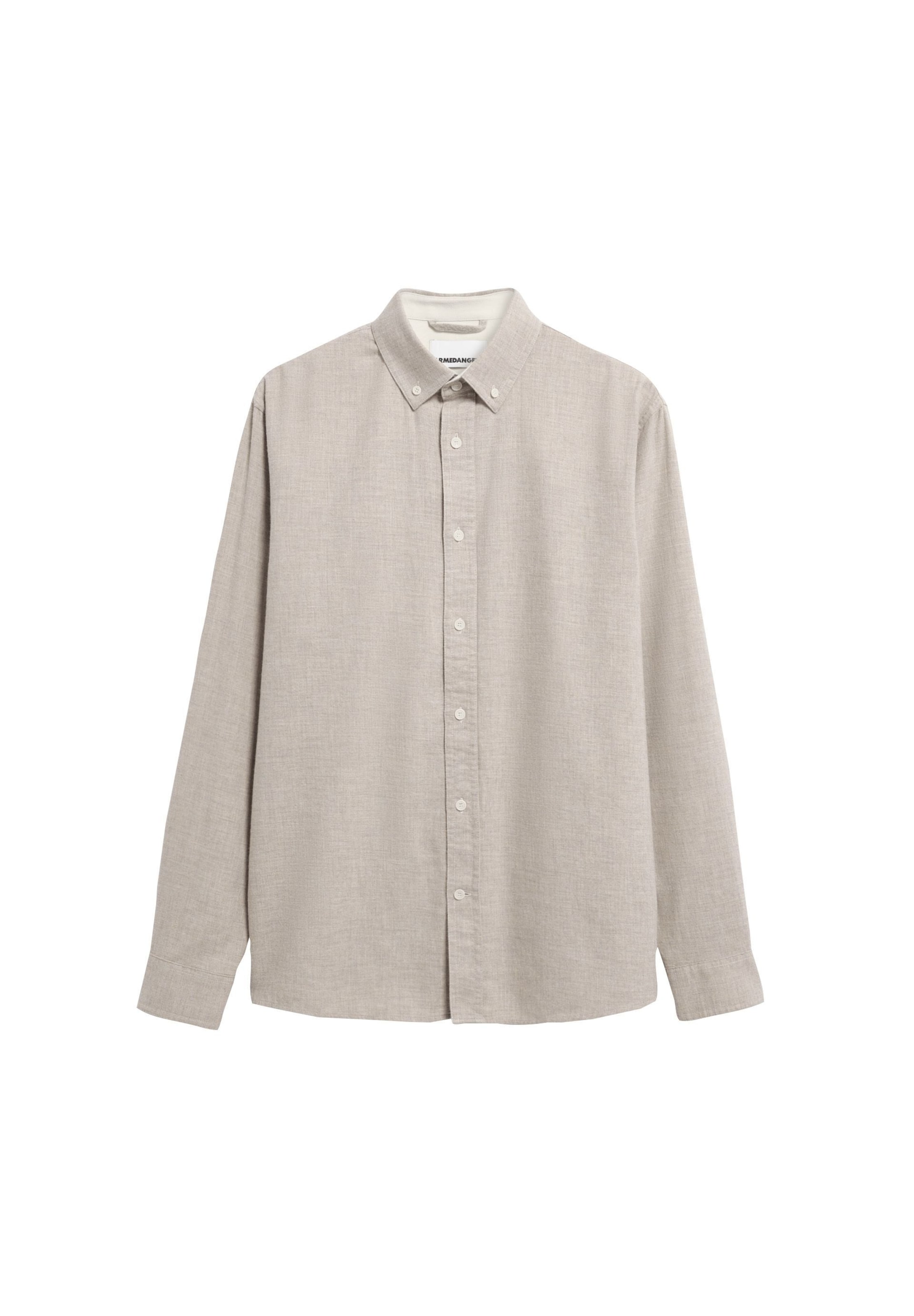 ARMEDANGELS Button Up Shirt in L in Mottled beige, Item view