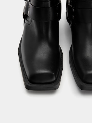 Bottes Pull&Bear en noir