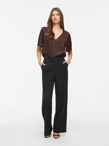 VILA Shirt 'VIENNA RAVENNA' in Bruin