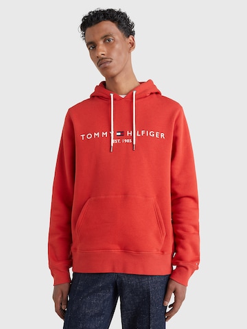 TOMMY HILFIGER Regular Fit Collegepaita värissä punainen: edessä