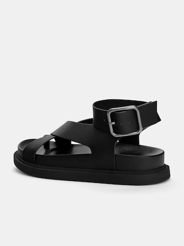 Pull&Bear Sandals in Black