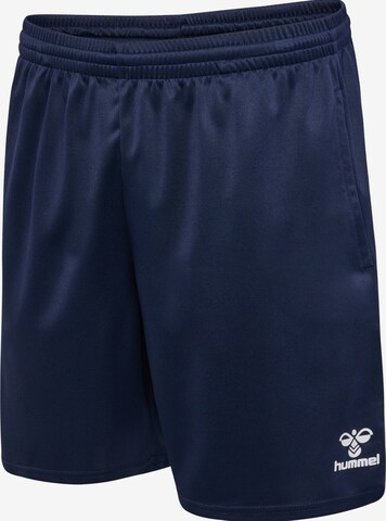 Hummel Regular Sportbroek 'ESSENTIAL' in Blauw