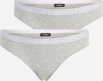 Emporio Armani - Cueca em cinzento: frente