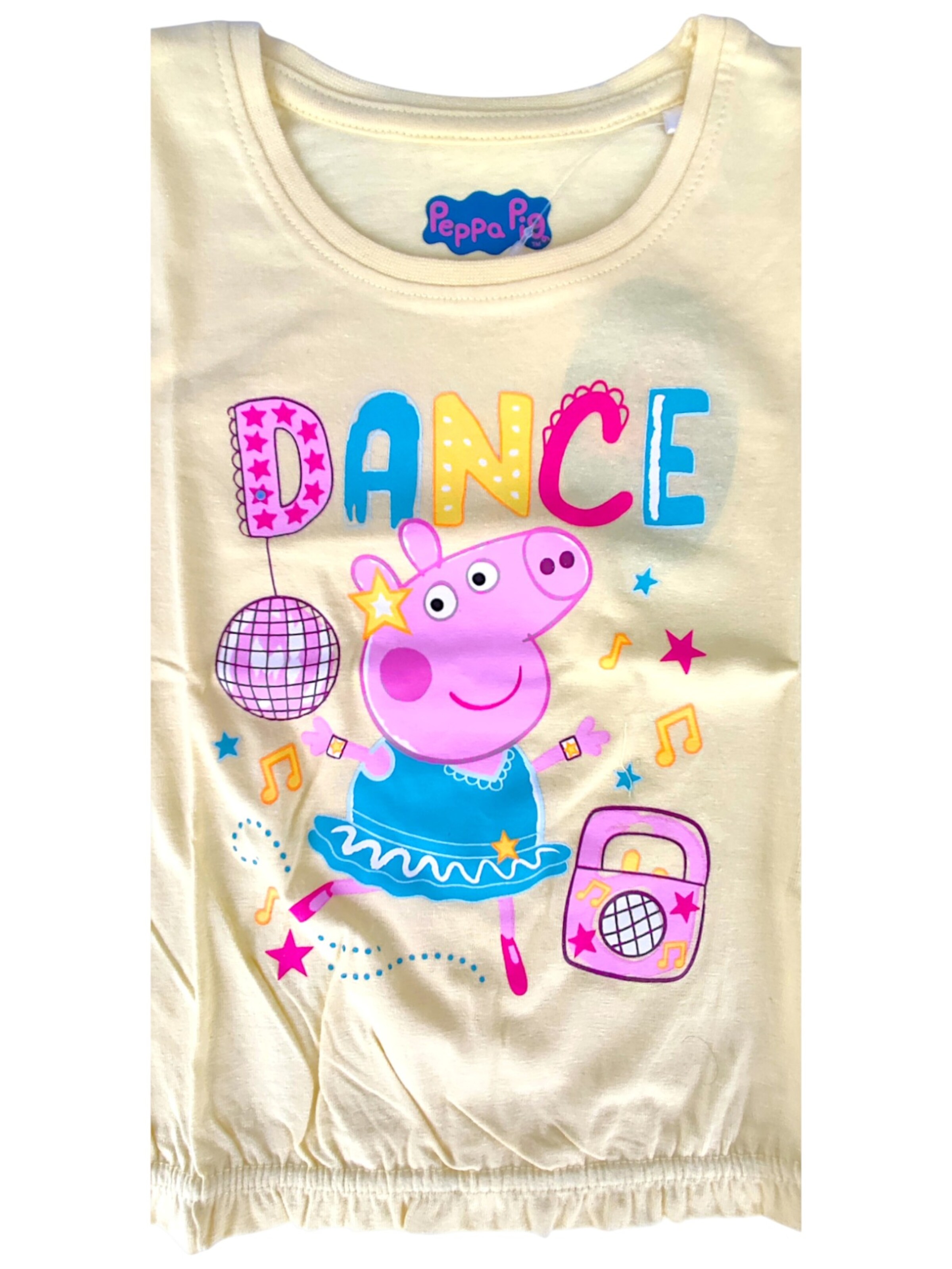 Peppa Pig Shirt 'Peppa Pig' in Yellow