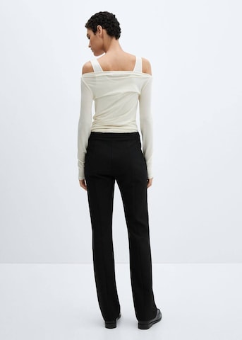 MANGO Regular Broek 'Louis' in Zwart