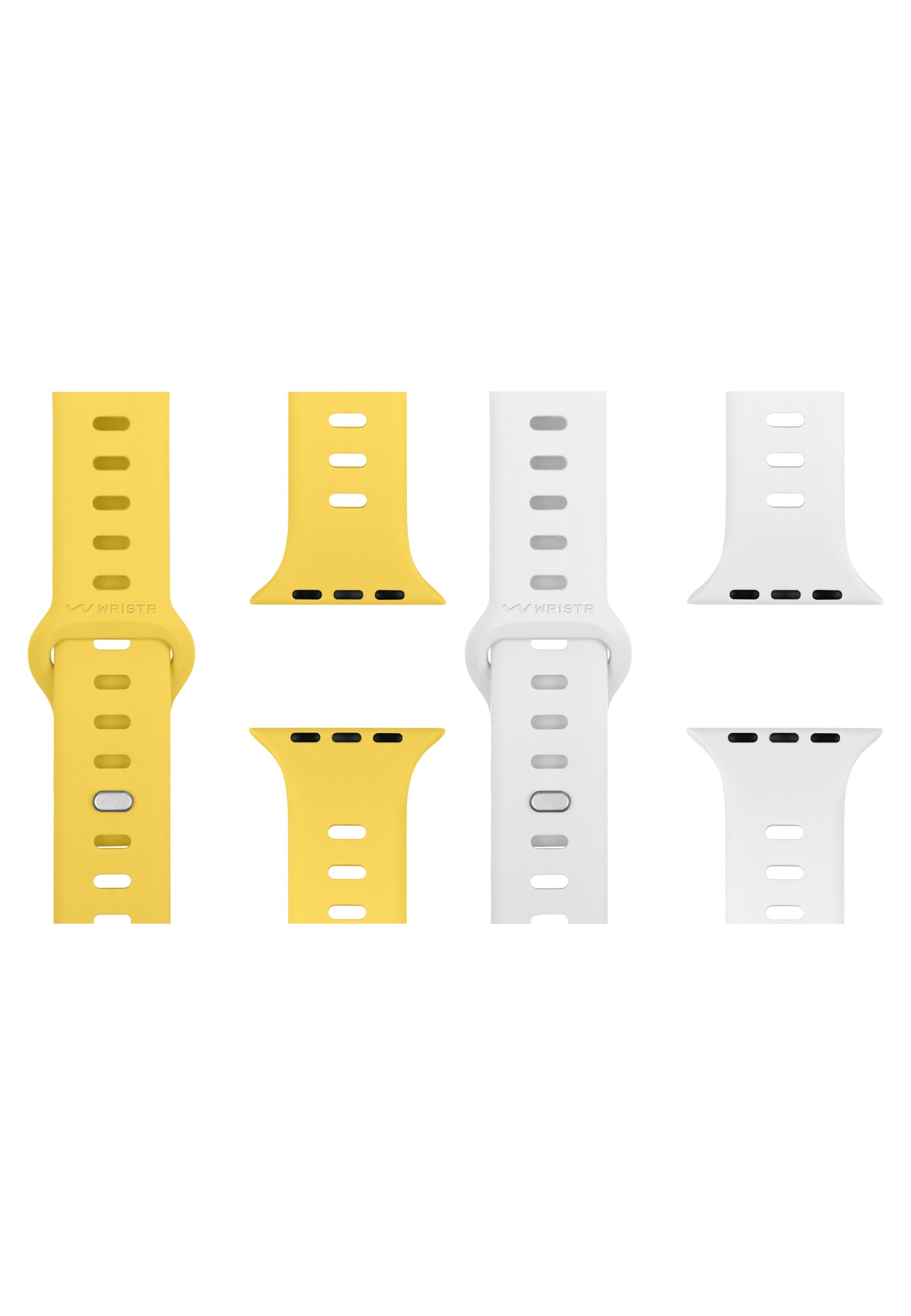 WRISTR Smartwatch-Armband 'Nova-Motus-Solo' in One Size in gelb / weiß, Produktansicht