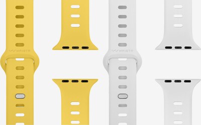 WRISTR Smartwatch-Armband 'Nova-Motus-Solo' in One Size in gelb / weiß, Produktansicht