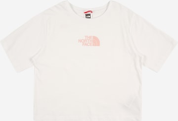 THE NORTH FACE Funkčné tričko - biela: predná strana