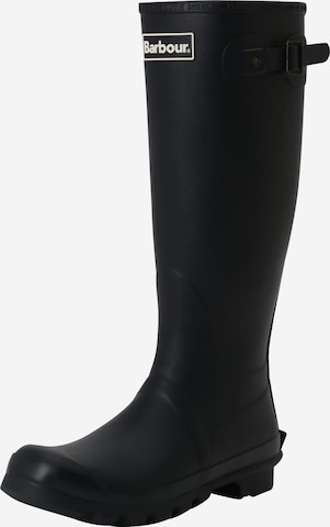 Barbour Rubber Boots in Blue: front