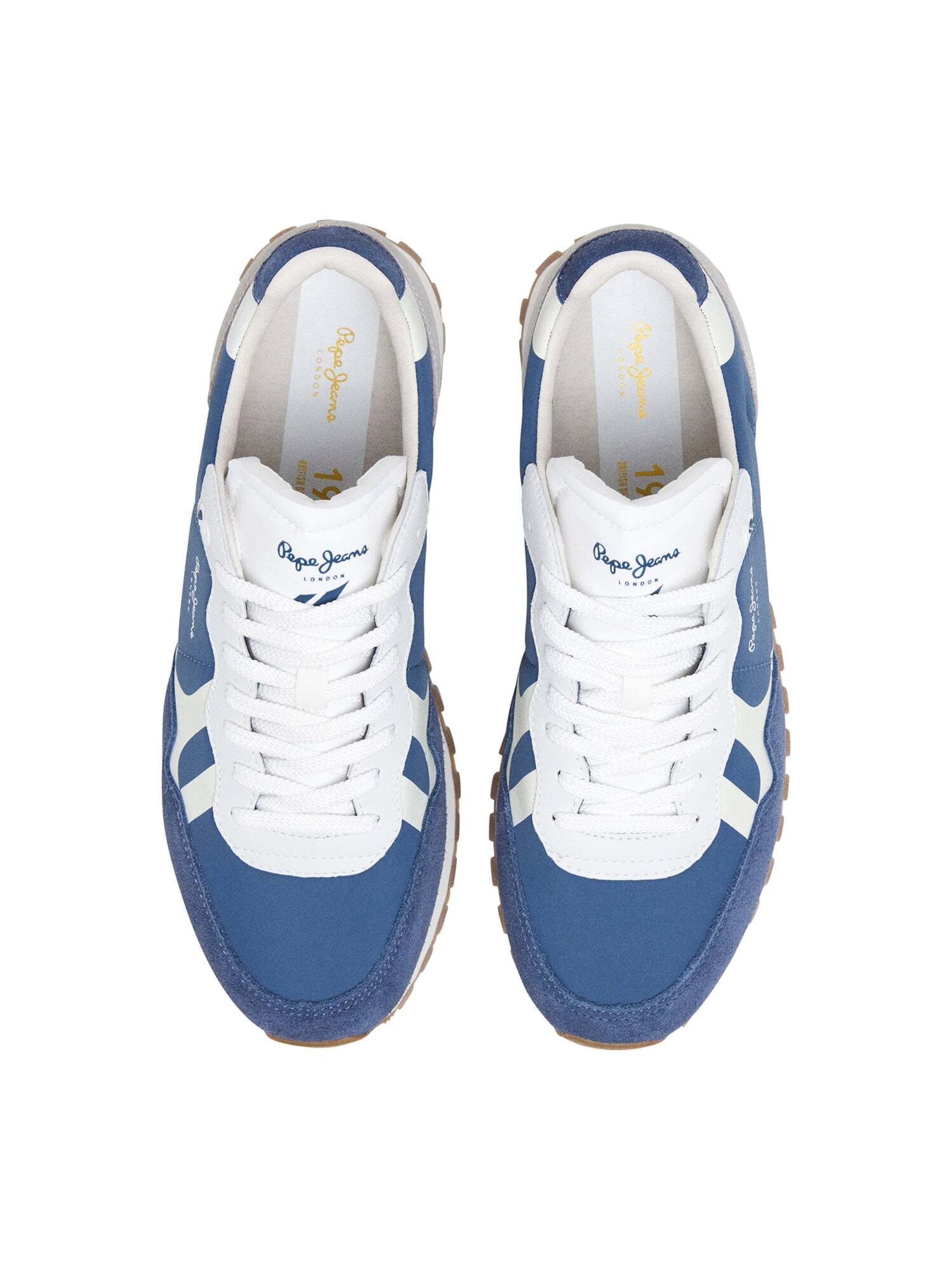 Pepe Jeans Sneaker  'Brit-On Master' in Blau