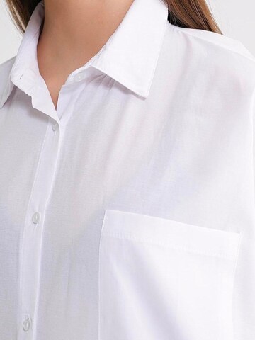 Camicia da donna di MixRay in bianco