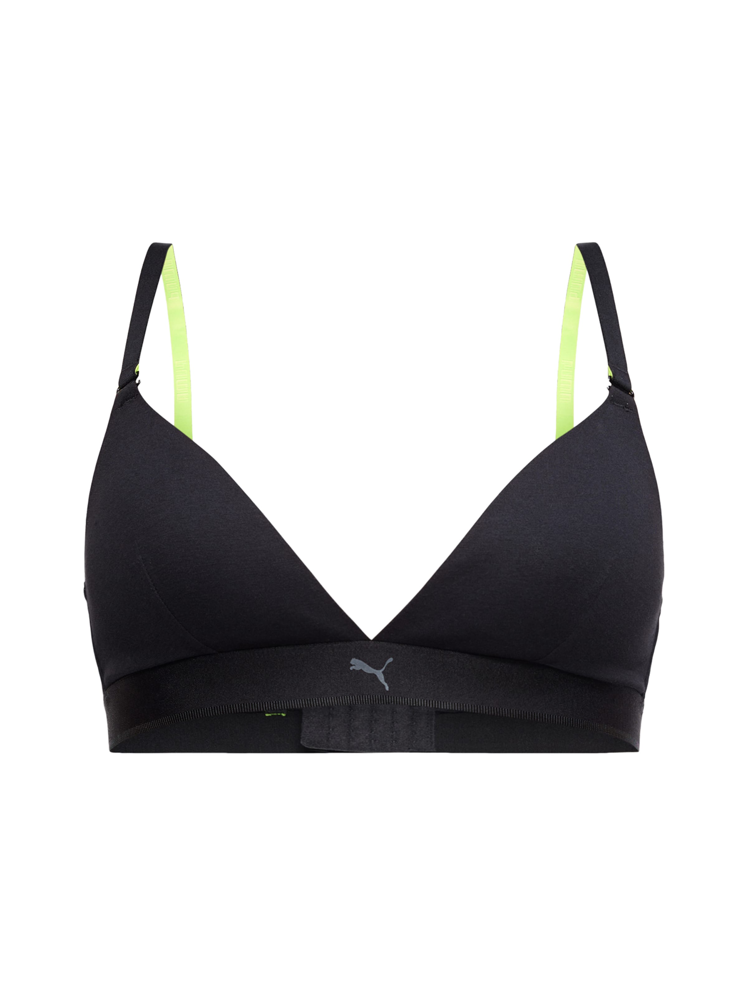 Triangolo Reggiseno di PUMA in nero: frontale