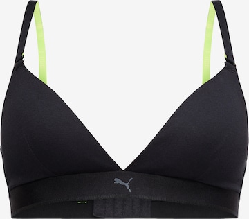 Triangolo Reggiseno di PUMA in nero: frontale