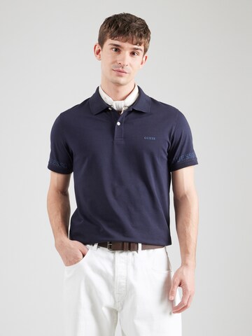 GUESS Shirt 'NOLAN' in Blue: front