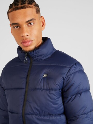 BLEND Winter jacket in Blue