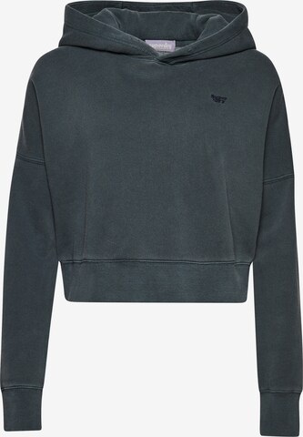 Superdry Sweatshirt in Blue: front