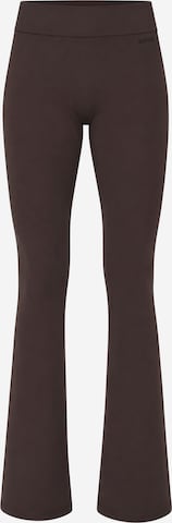 BJÖRN BORG Flared Leggings in Braun: Vorderseite