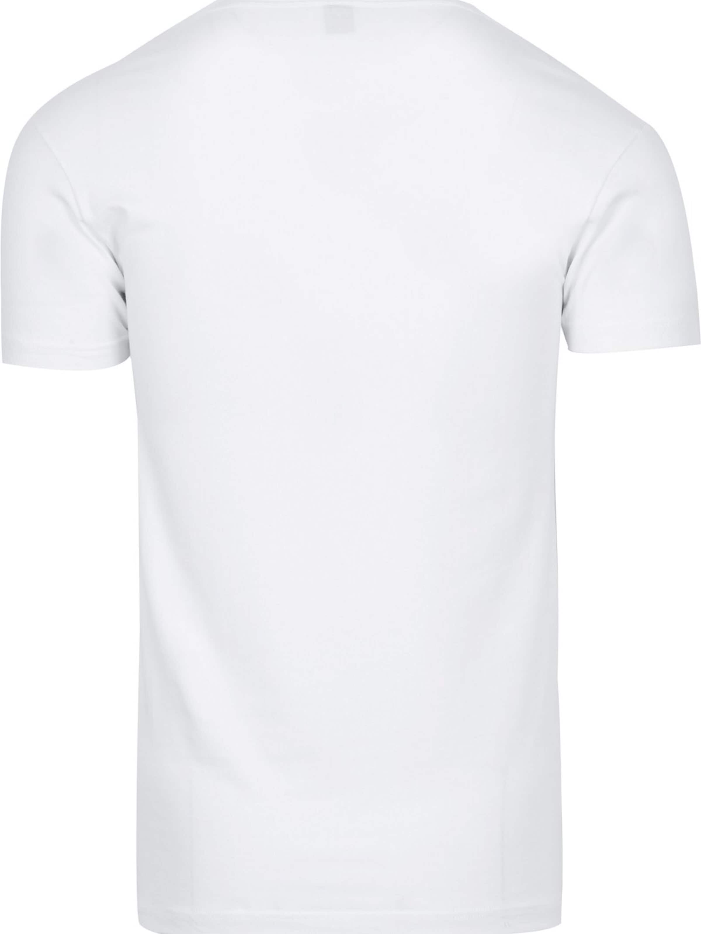 alan red Shirt 'Oklahoma' in White