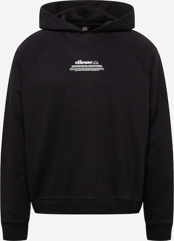 ELLESSE Sweatshirt 'Giordano' in Schwarz: predná strana