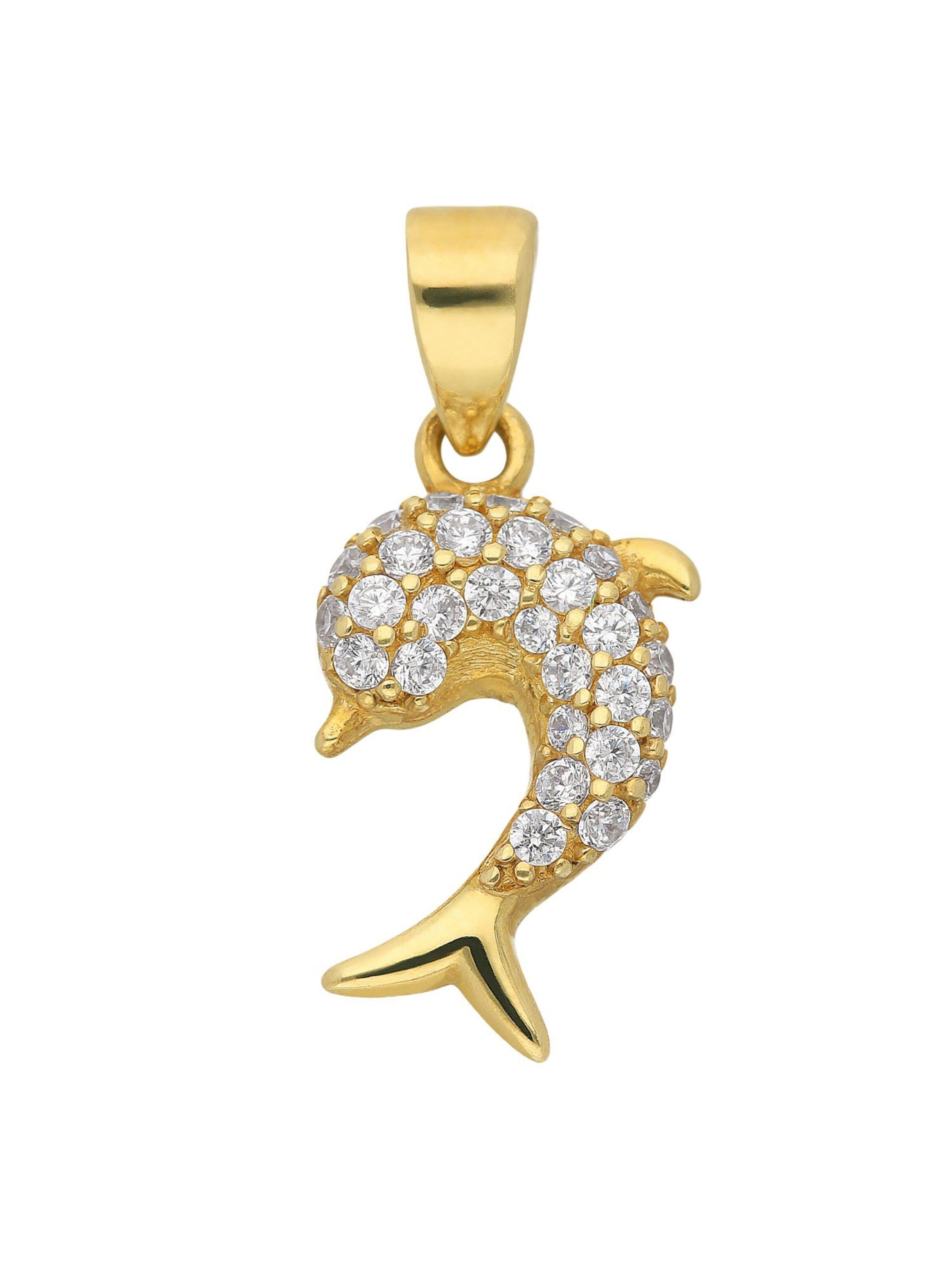 Adelia´s Anhänger in Gold: Vorderseite