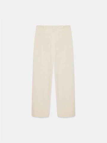 Dilvin Wide leg Pants in Beige