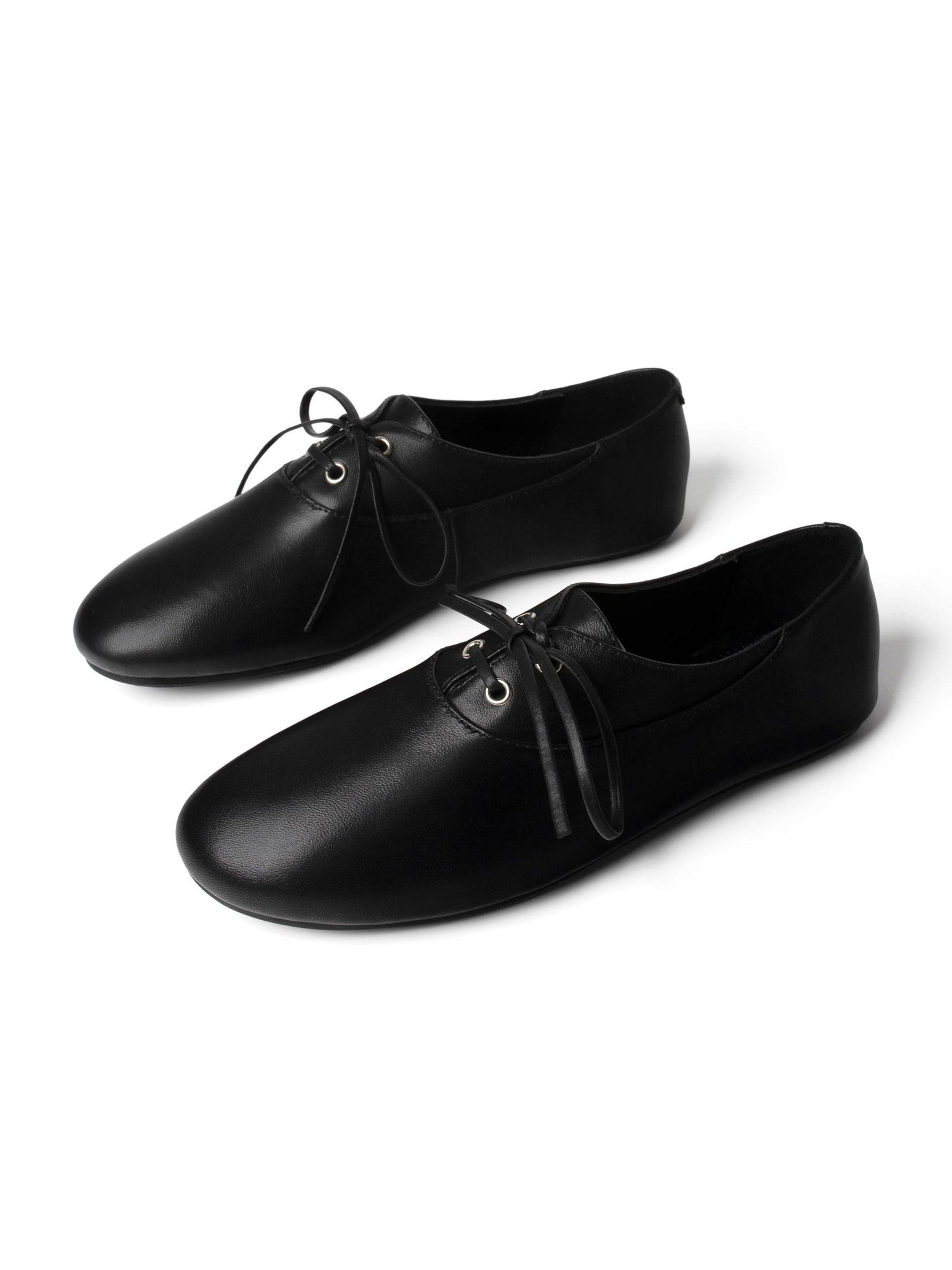 L37 HANDMADE SHOES Lace-up shoe 'A SLOW DANCE AWAY' in Black
