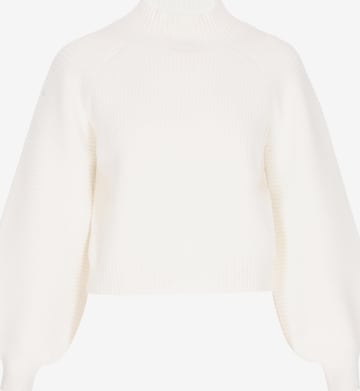 Pull-over DreiMaster Vintage en blanc : devant