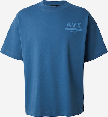 Avirex Shirt 'AIRMAN' in Blue: front
