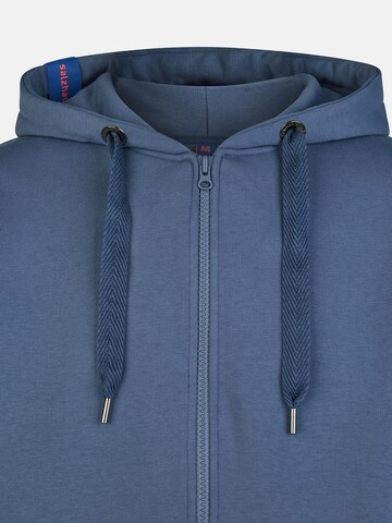 salzhaut Sweatvest ' BREKER ' in Blauw
