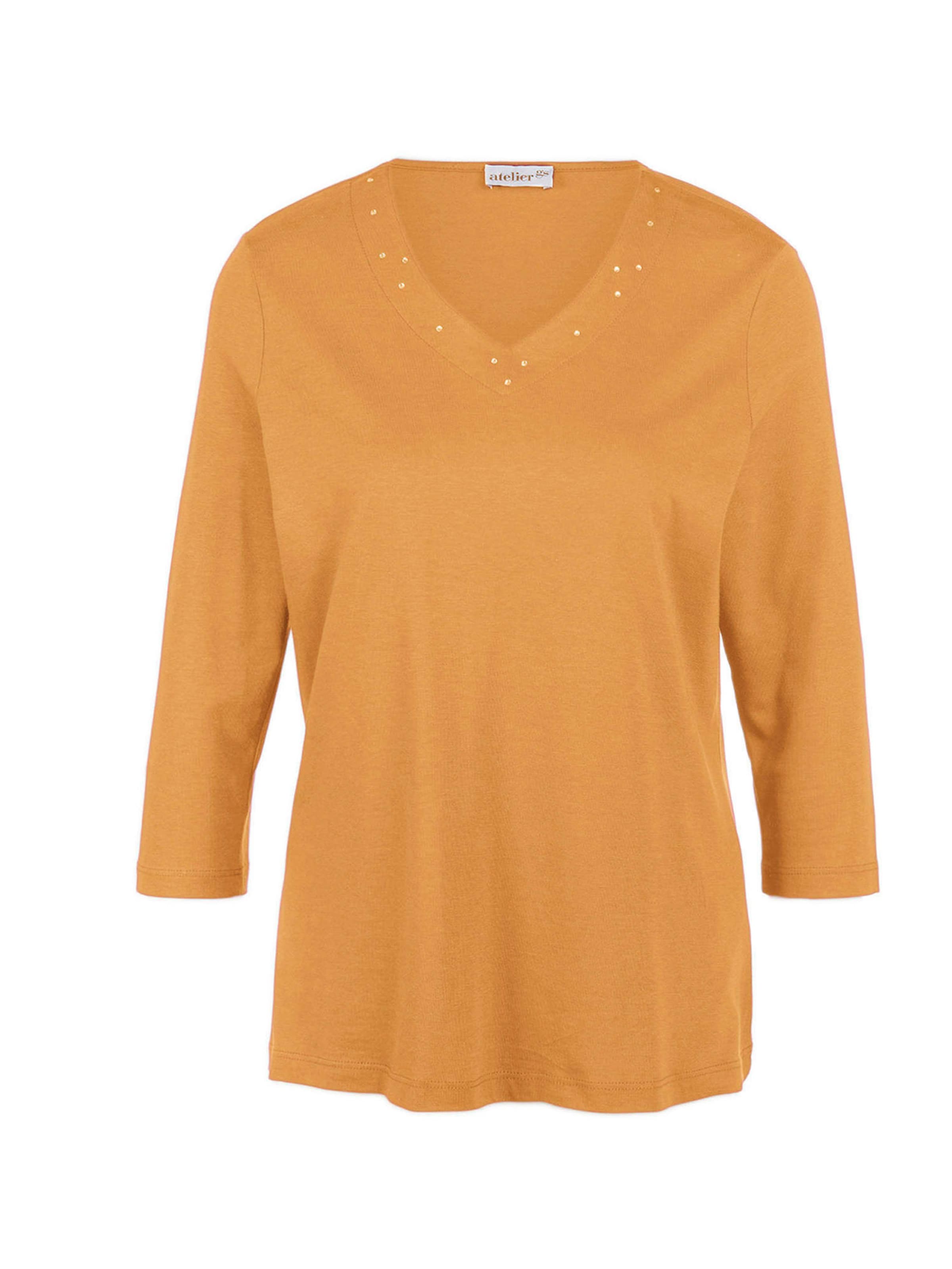 T-shirt Goldner en jaune : devant