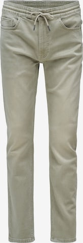Salsa Jeans Regular Chino in Groen: voorkant