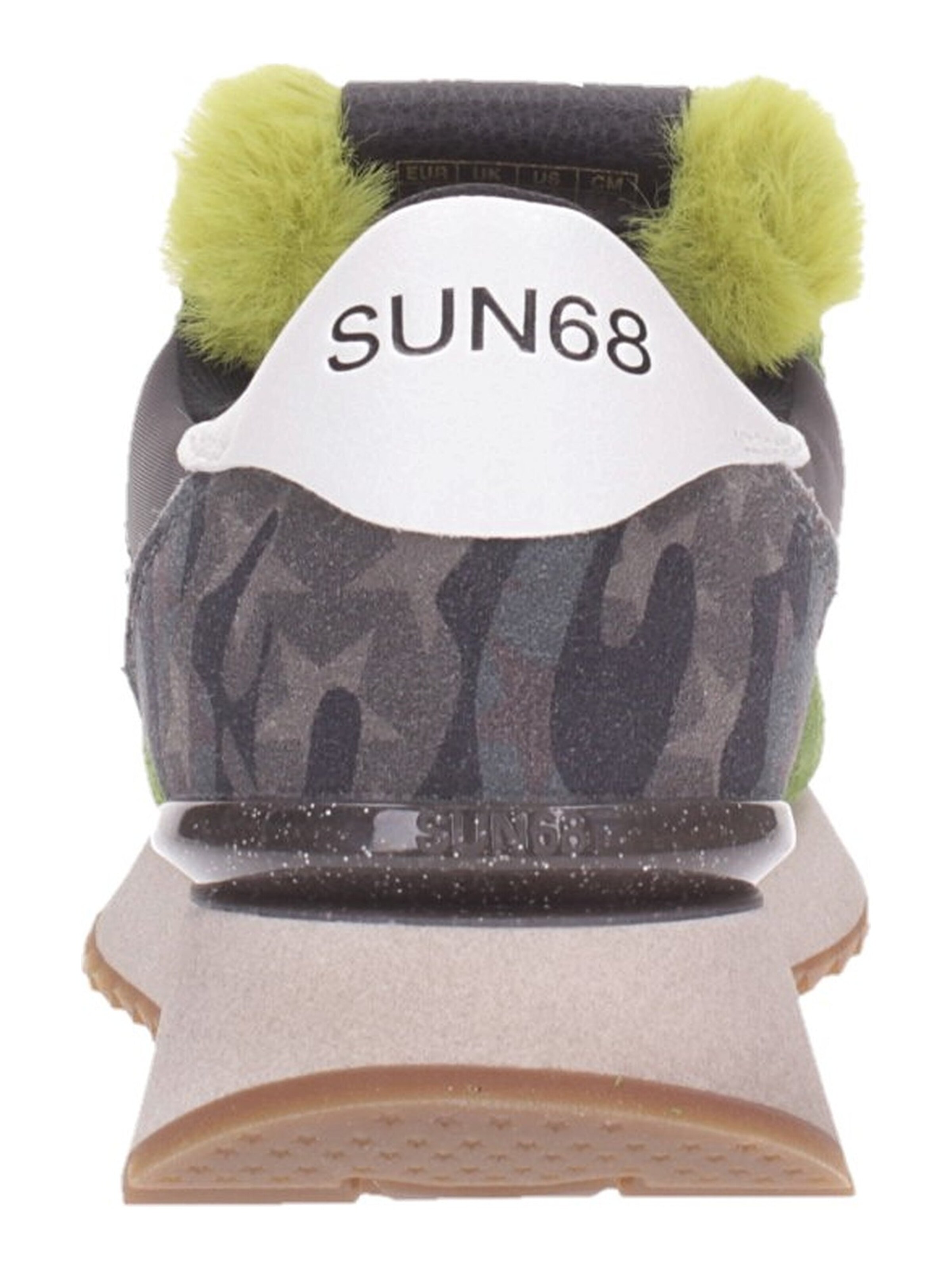 Sneaker bassa di SUN68 in verde