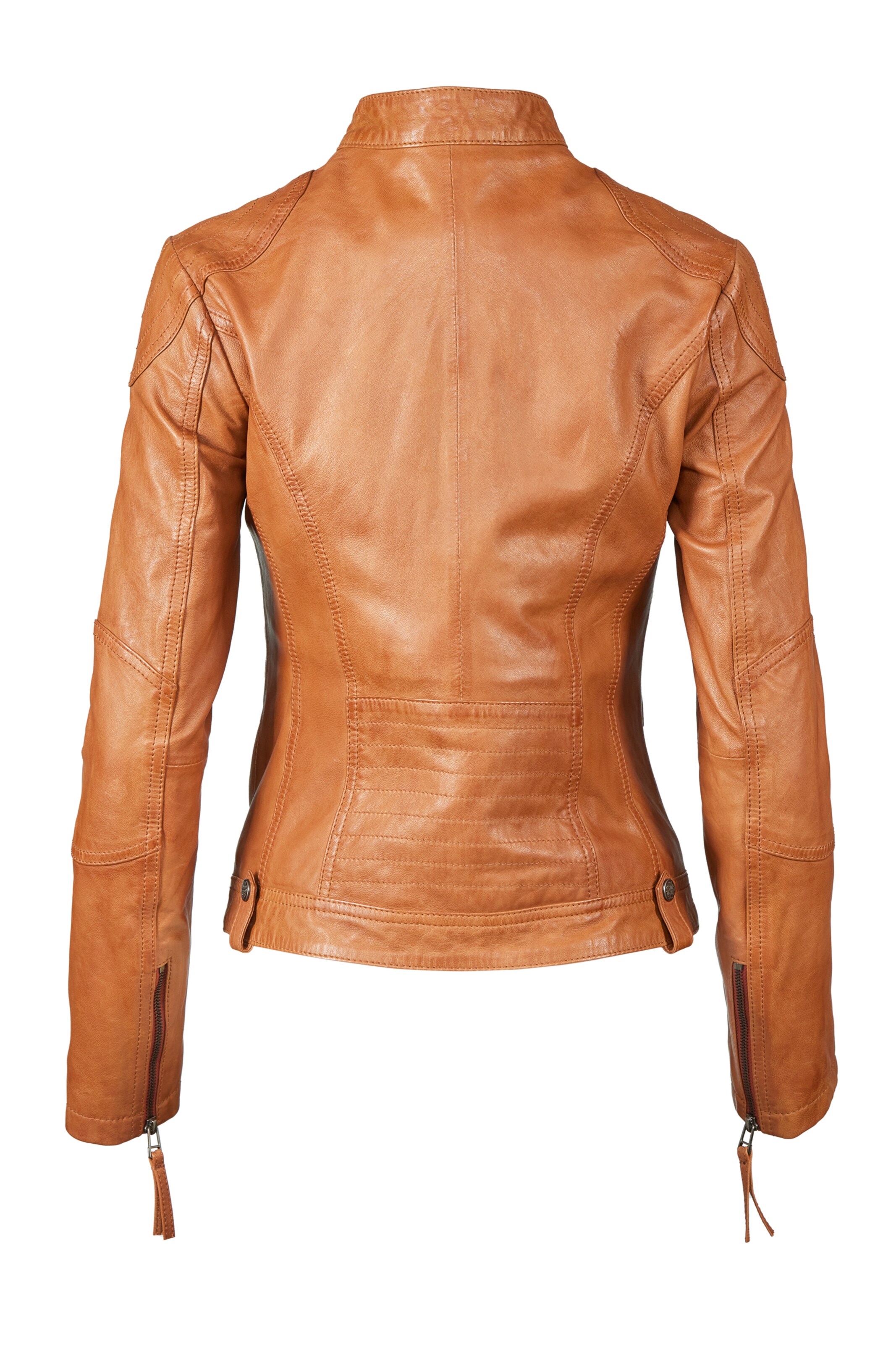 Apple of Eden Lederjacke AOE-142 in Braun