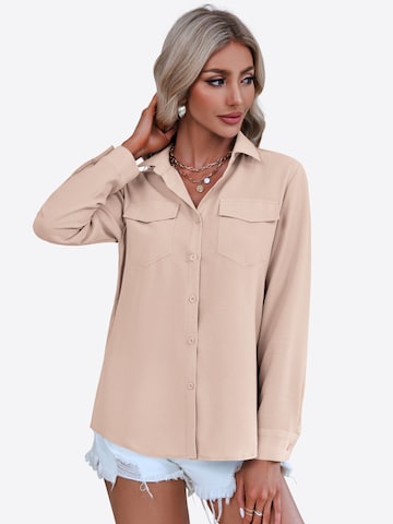 Chemisier Imily Bela en orange : devant