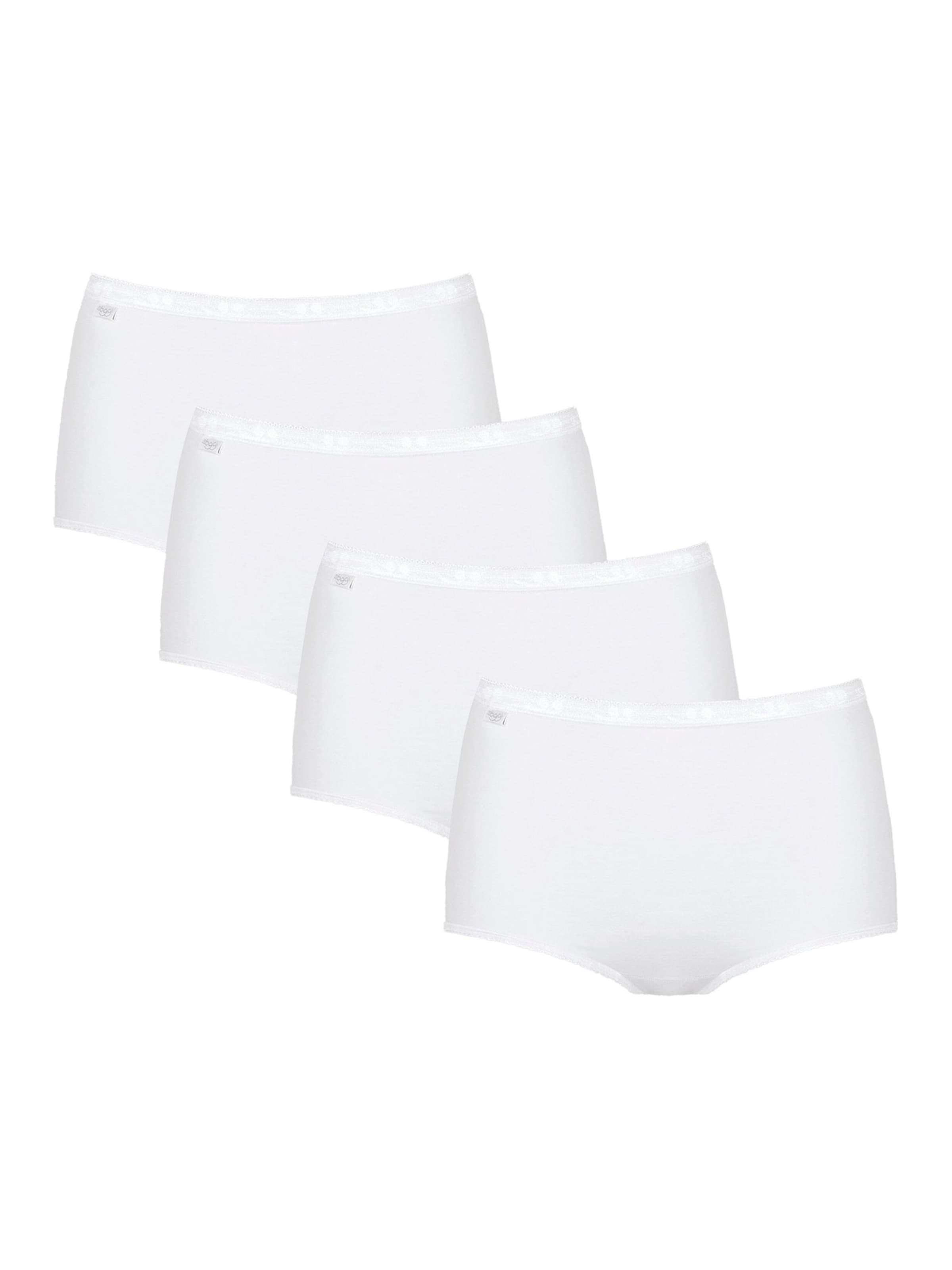 SLOGGI Panty 'Basic+' in White: front
