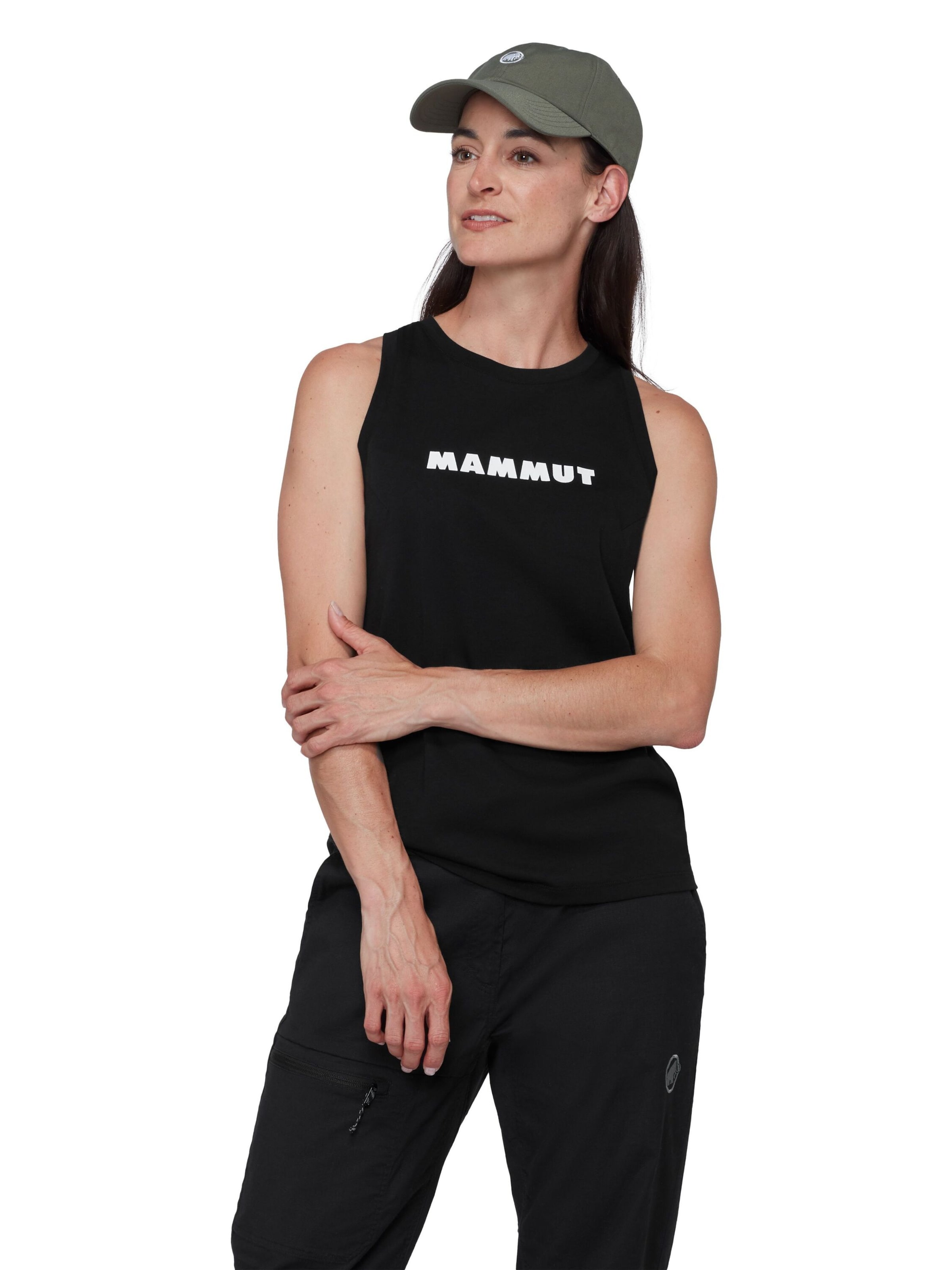 MAMMUT Sports Top in Black: front