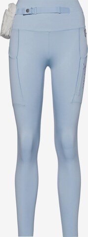 NIKE Skinny Leggings 'DF GO' in Blau: predná strana