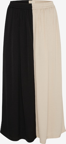 SOAKED IN LUXURY Rok 'Cevina' in Beige: voorkant