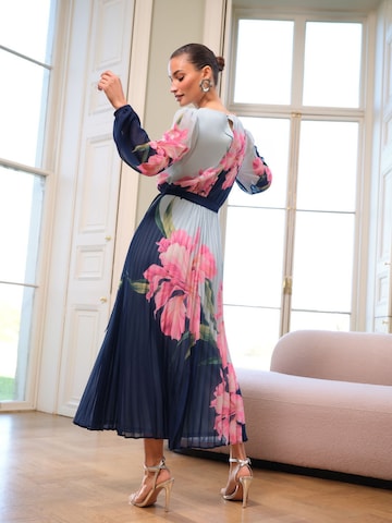 love & roses Šaty - Modrá