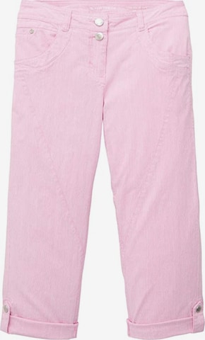 TOM TAILOR Pants in Pink: front
