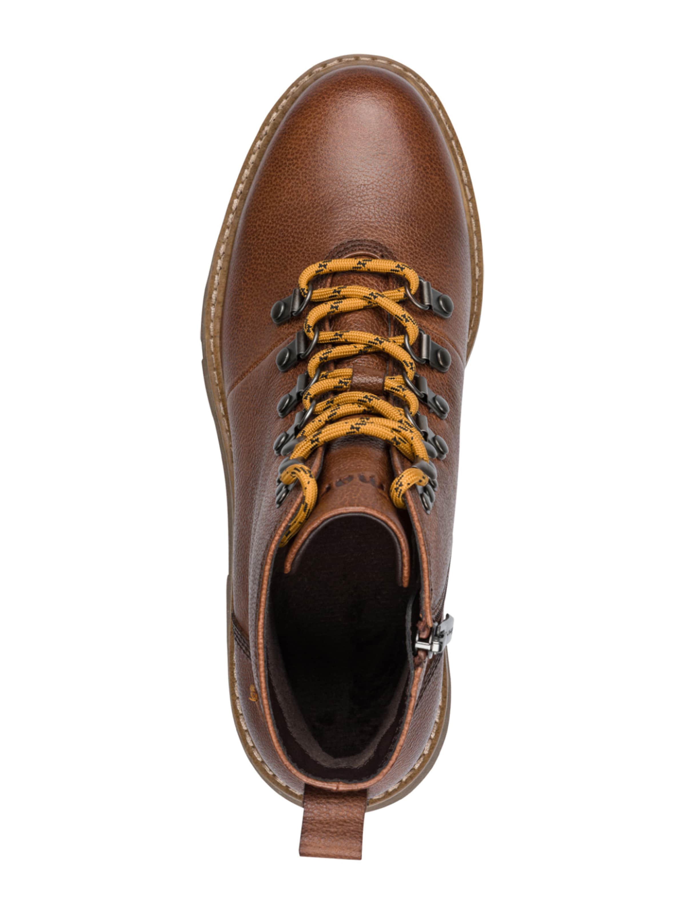 Tamaris - Botines con cordones en marrón