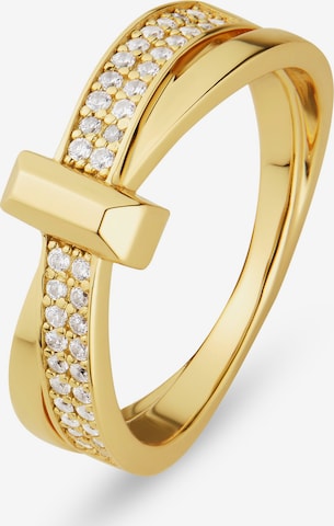 JETTE Ring in Gelb: Vorderseite