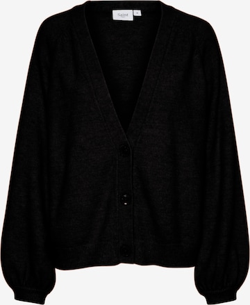 SAINT TROPEZ Cardigan 'Garbie' i sort: forside