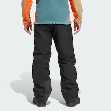 ADIDAS TERREX Regular Outdoor trousers 'Multi 2 Layer CLIMAPROOF Insulated' in Black