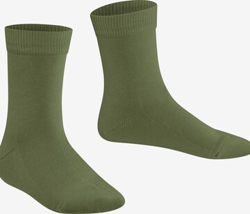 FALKE Socks 'Family' in Green: front