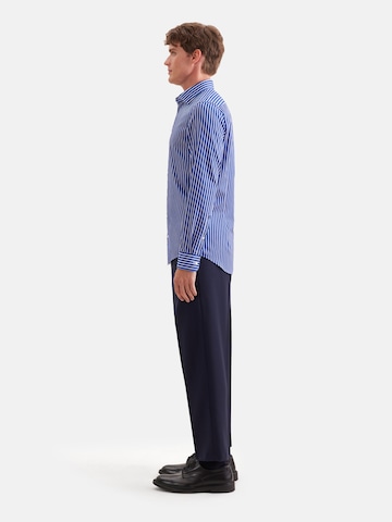 SEIDENSTICKER Slim fit Business shirt in Blue